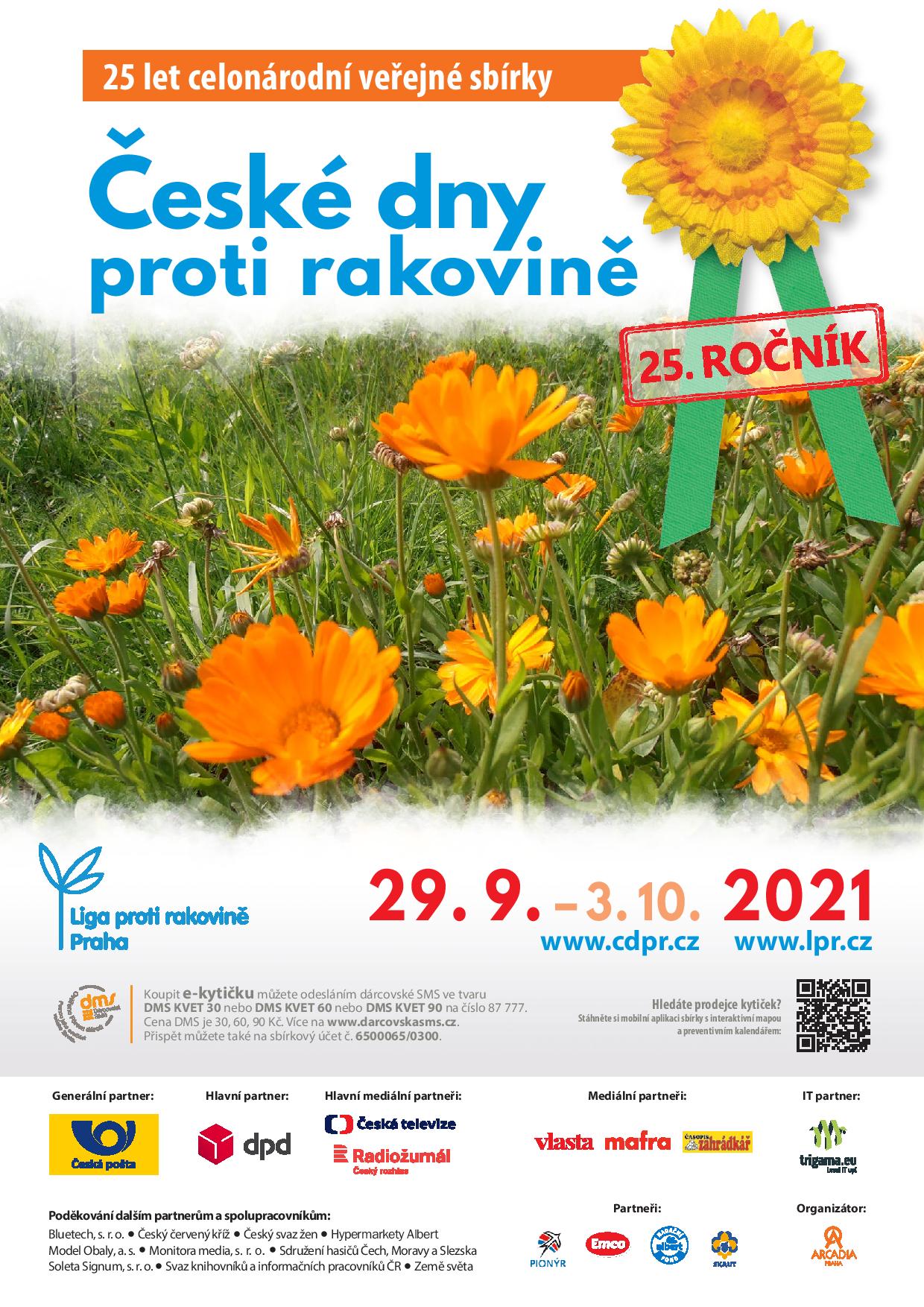 25. ročník Českého dne proti rakovině